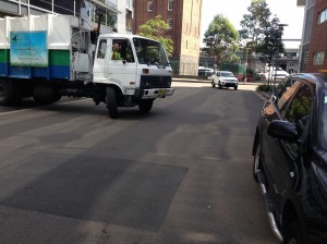 Sydney Waste Services: Responsible driving? What's that?